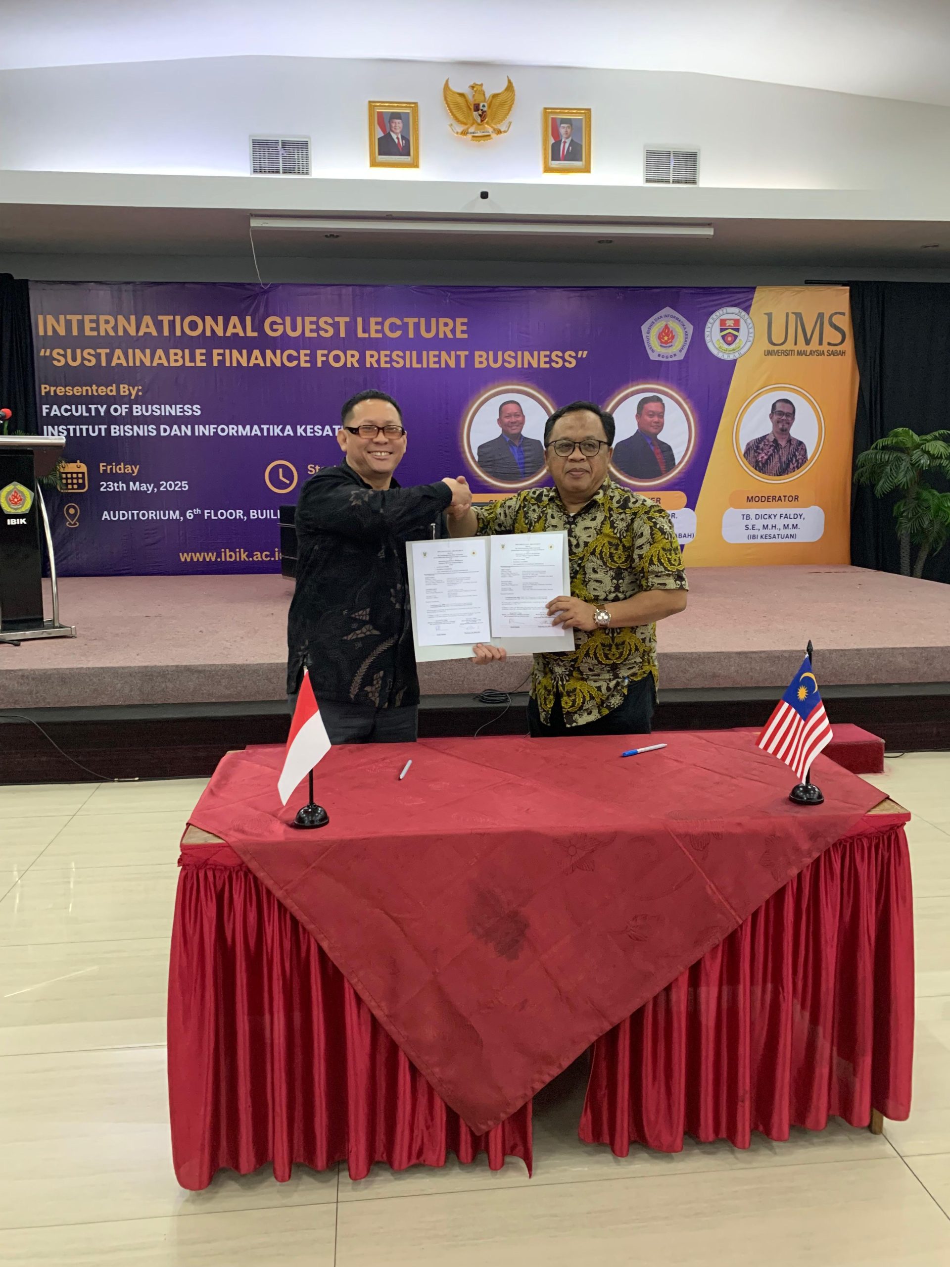 Gelar Sidang dengan External Examiner, IBI Kesatuan Perkuat Sinergi Akademik Lintas Negara